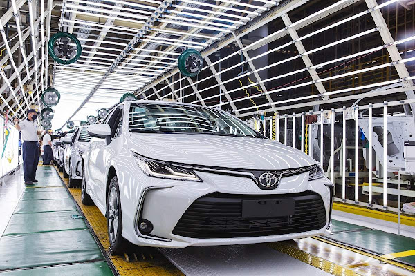 Toyota investe R$ 50 milhões em Indaiatuba para facelift do Corolla